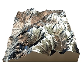 3D terrain modeling