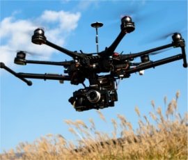 aerial photography using UAV