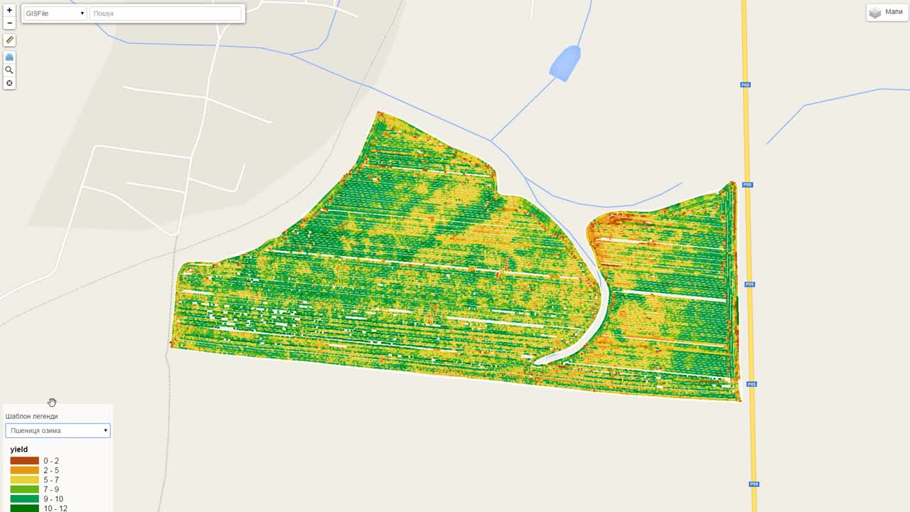 Geoinformation agroportal